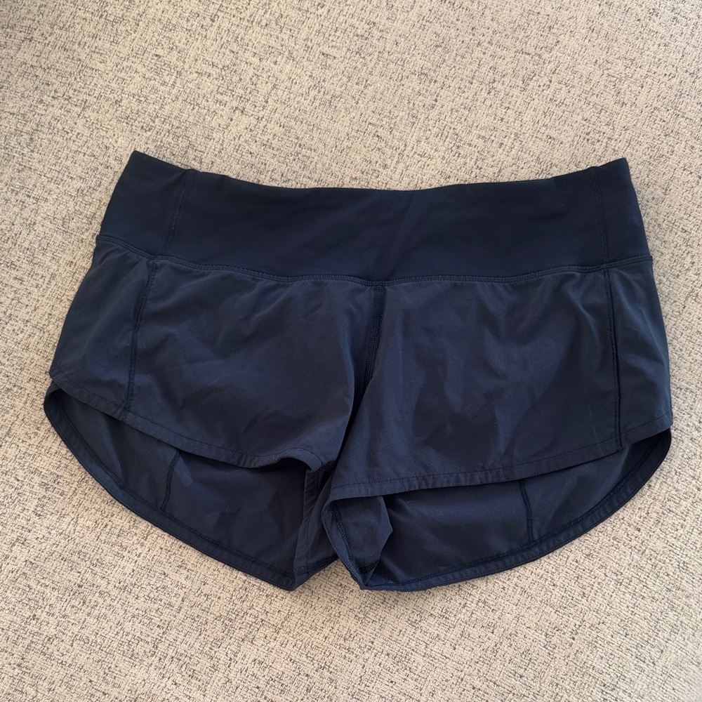 lululemon athletica Speed Up Short in Navy